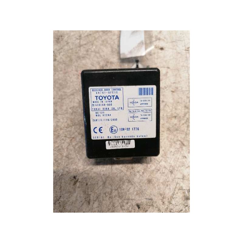 Recambio de modulo electronico para toyota corolla verso (r1) 2.2 d-4d luna referencia OEM IAM 897410F010 61B168000 5 PINS - Gris