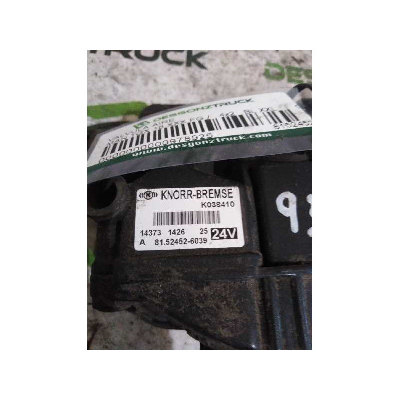 Recambio de valvula aire para man tgx 18.440 fg / 4x2 bl xxl referencia OEM IAM 81524526039 K038410 ELECTRO VALVULA ABS - Blanco 2