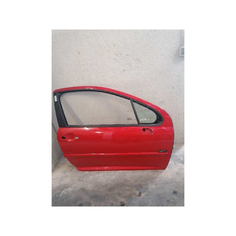 Recambio de puerta delantera derecha para peugeot 207 rc referencia OEM IAM - Rojo 2