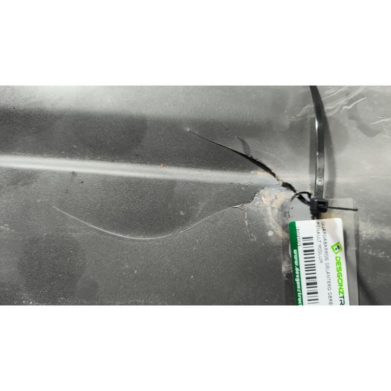 Recambio de guardabarros delantero derecho para renault midlum 6.2 diesel referencia OEM IAM 5010302382 - Blanco 3