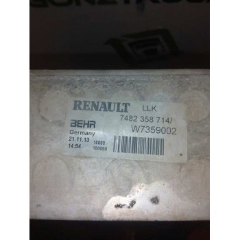 Recambio de intercooler para renault premium route 2006 fas 4x2 larga distancia referencia OEM IAM 7482358714 VV7359002 