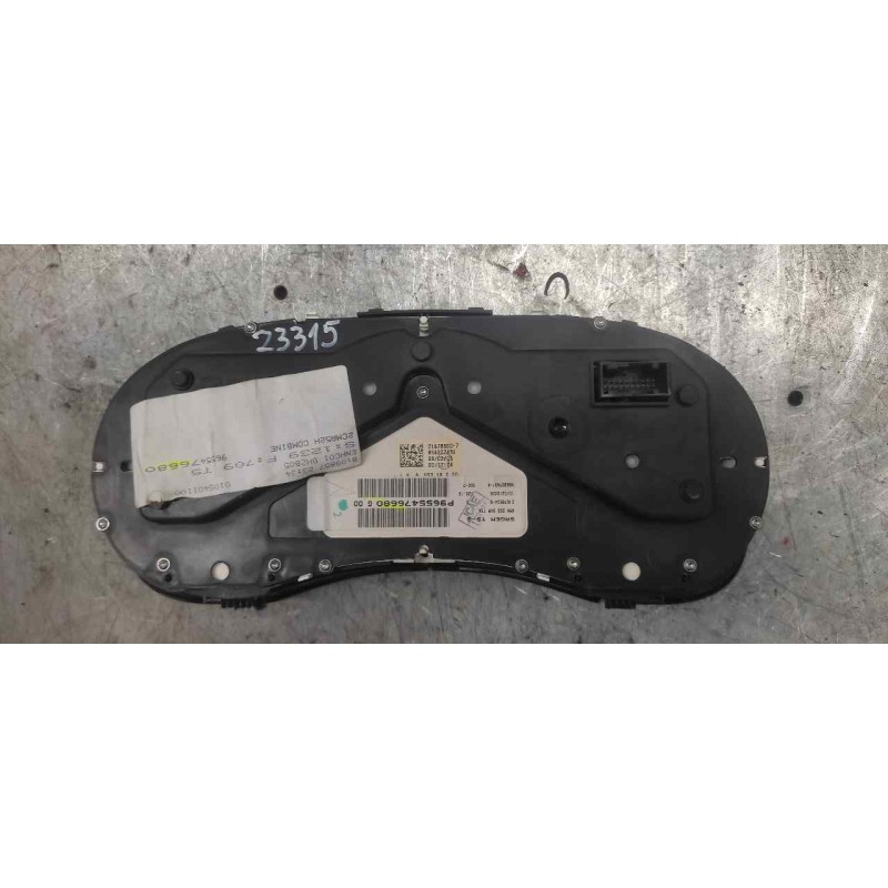 Recambio de cuadro instrumentos para peugeot 307 cc (s1) 2.0 referencia OEM IAM 9655476680 NS62074914 2