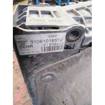 Recambio de radiador agua para man tg - a 18.xxx 12.4 diesel referencia OEM IAM 81061016512  