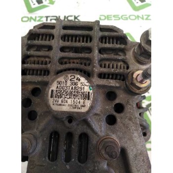 Recambio de alternador para renault midlum 6.2 diesel referencia OEM IAM 501030653 A003TA8291 POLEA 2 CARRILES