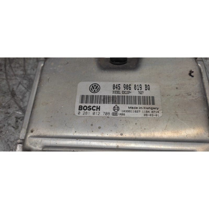 Recambio de centralita motor uce para seat ibiza (6l1) ecomotive referencia OEM IAM 0281012708 045906019BQ 1039S11627 - Rojo 2