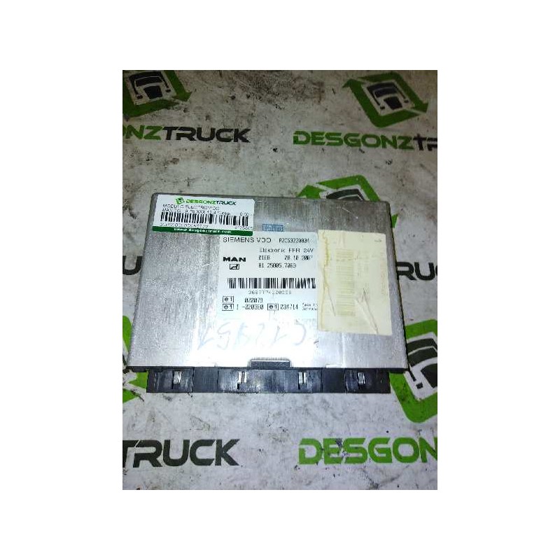 Recambio de modulo electronico para man tg - a 18.xxx 12.4 diesel referencia OEM IAM 81258057069  CENTRALITA FFR