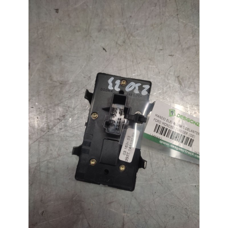 Recambio de mando elevalunas delantero izquierdo para ford mondeo turnier (ge) 2.2 tdci referencia OEM IAM 3S7T14A132BA - Negro 2
