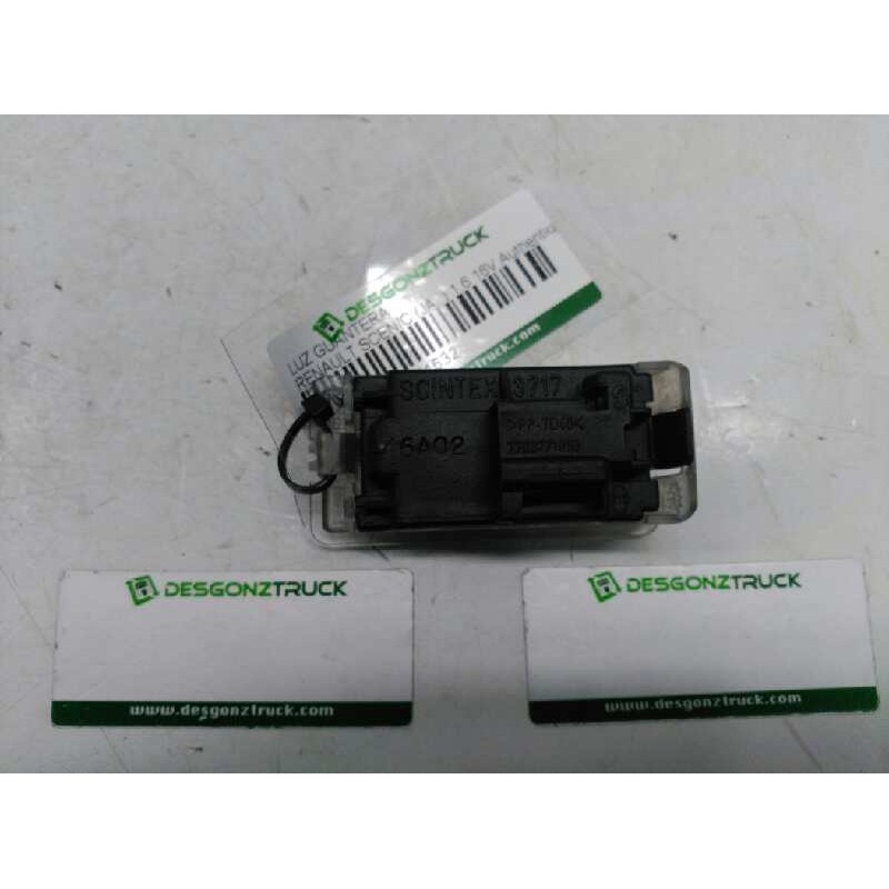 Recambio de luz interior para renault scenic (ja..) 1.6 16v authentique (ja0b/11) referencia OEM IAM  GUANTERA - Verde 2