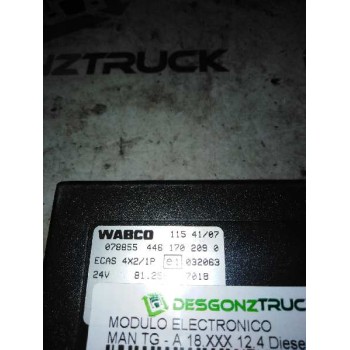 Recambio de modulo electronico para man tg - a 18.xxx 12.4 diesel referencia OEM IAM 81258117018 4461702090 CENTRALITA ECAS