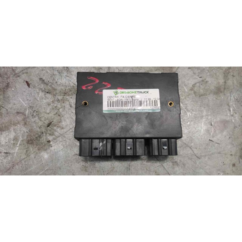 Recambio de centralita cierre para seat leon (1m1) signo referencia OEM IAM 1J0959799S - Negro 3