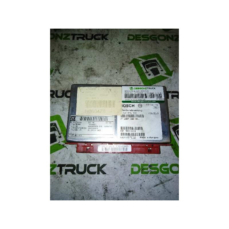 Recambio de modulo electronico para man tg - a 18.xxx 12.4 diesel referencia OEM IAM 81258106023 0260001033 CENTRALITA INTARDER