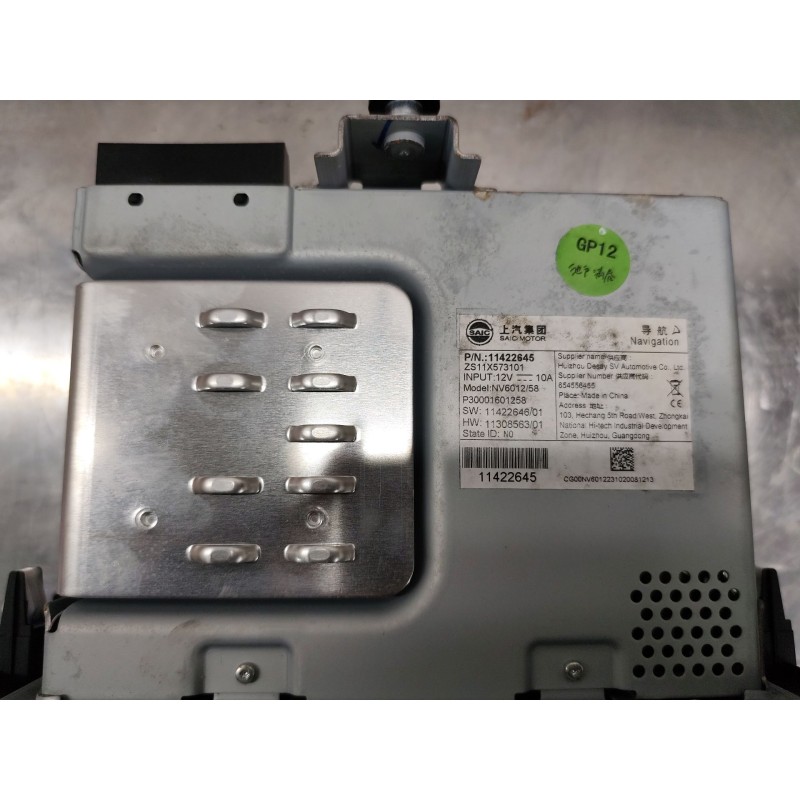 Recambio de pantalla multifuncion para mg zs suv (azs1) 1.5 vti referencia OEM IAM 654556455 - Naranja 2