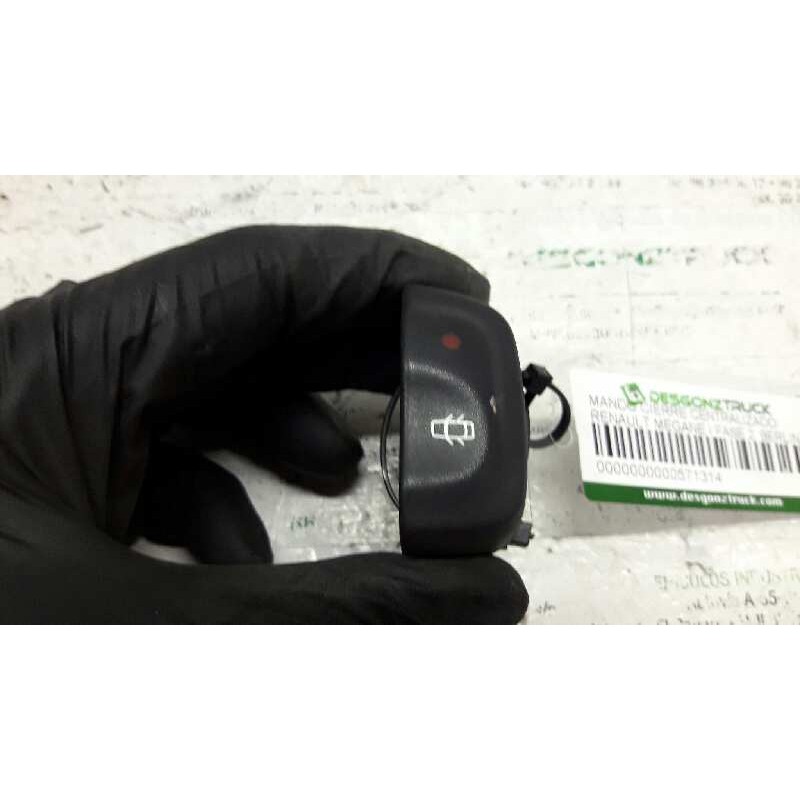 Recambio de mando cierre centralizado para renault megane i fase 2 berlina (ba0) 1.9 d authentique referencia OEM IAM - Gris