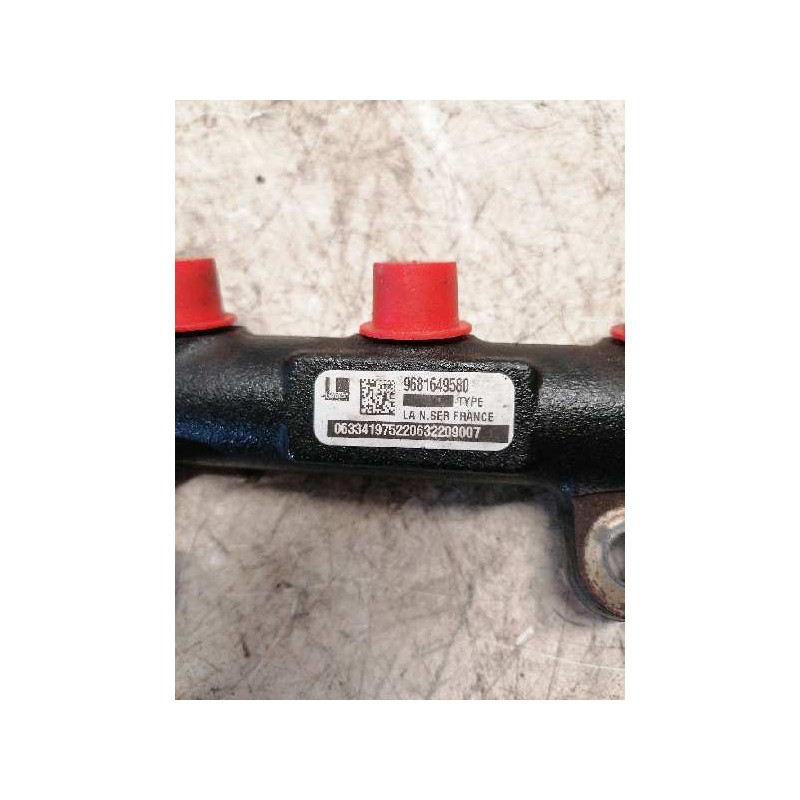Recambio de rampa inyectora para citroën jumpy hdi 120 27 l1h1 furg. referencia OEM IAM 9681649580 - Blanco 2