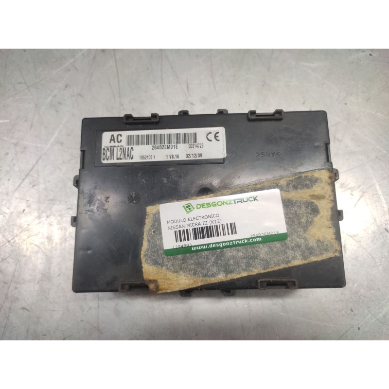 Recambio de modulo electronico para nissan micra iii (k12) 1.5 dci referencia OEM IAM 284B2EM01E  