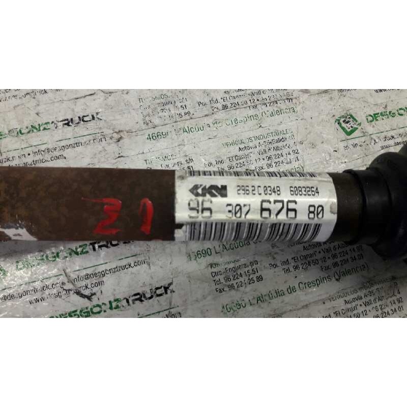 Recambio de transmision delantera izquierda para peugeot 206 berlina e-music referencia OEM IAM 9630767680 2