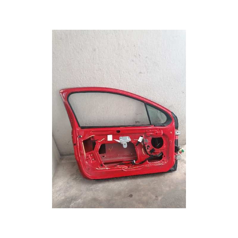 Recambio de puerta delantera izquierda para peugeot 207 rc referencia OEM IAM - Rojo 3