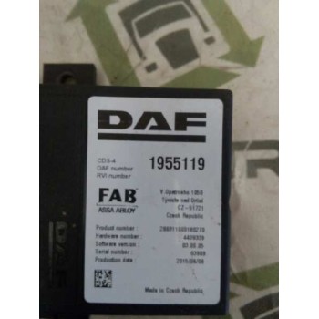 Recambio de modulo electronico para daf serie xf105.xxx fsa 4x2 space-cab referencia OEM IAM 1955119  