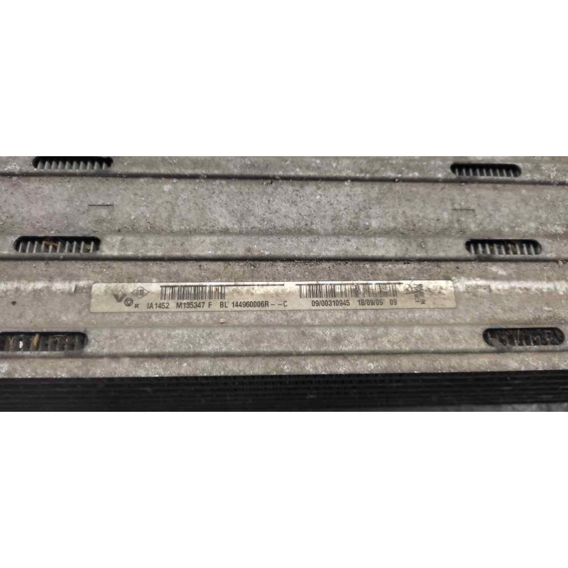Recambio de intercooler para renault megane iii berlina 5 p dynamique referencia OEM IAM 144960006R - Negro 2