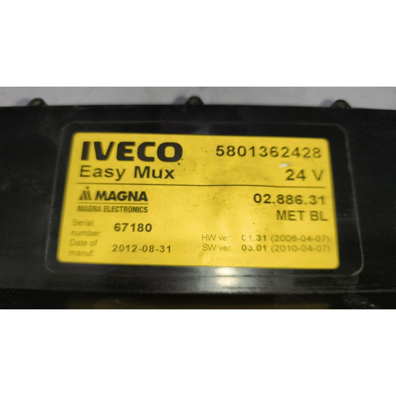 Recambio de modulo electronico para iveco eurocargo 05.03  fki 100 e tráfico urbano referencia OEM IAM 5801362428 - Blanco 3