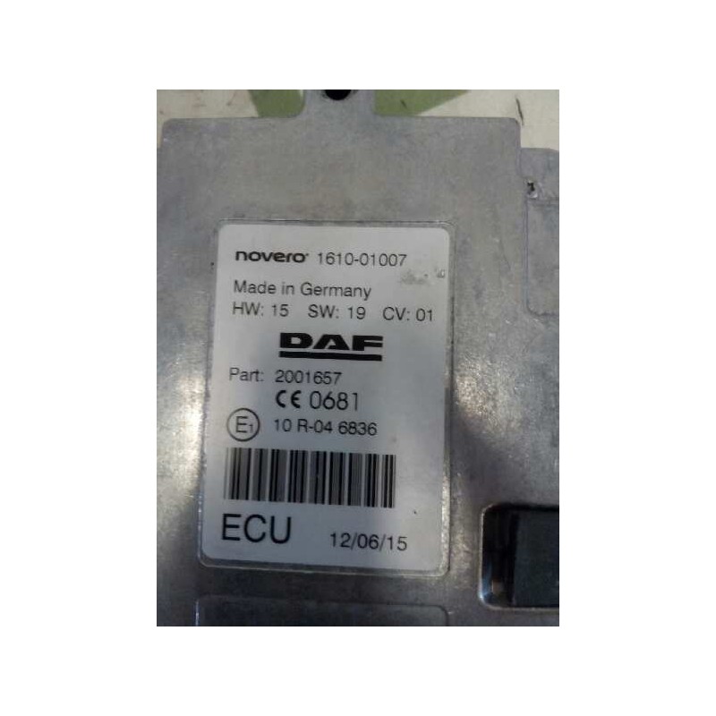 Recambio de modulo electronico para daf serie xf105.460 fsa 4x2 space-cab referencia OEM IAM 2001657  CENTRALITA ECU 2