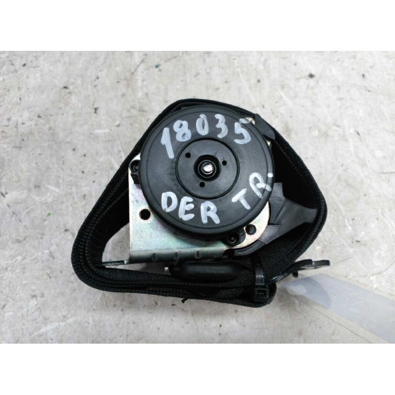 Recambio de cinturon seguridad trasero derecho para fiat grande punto (199) 1.3 multijet sport (01.2007) referencia OEM IAM 6077 - Blanco