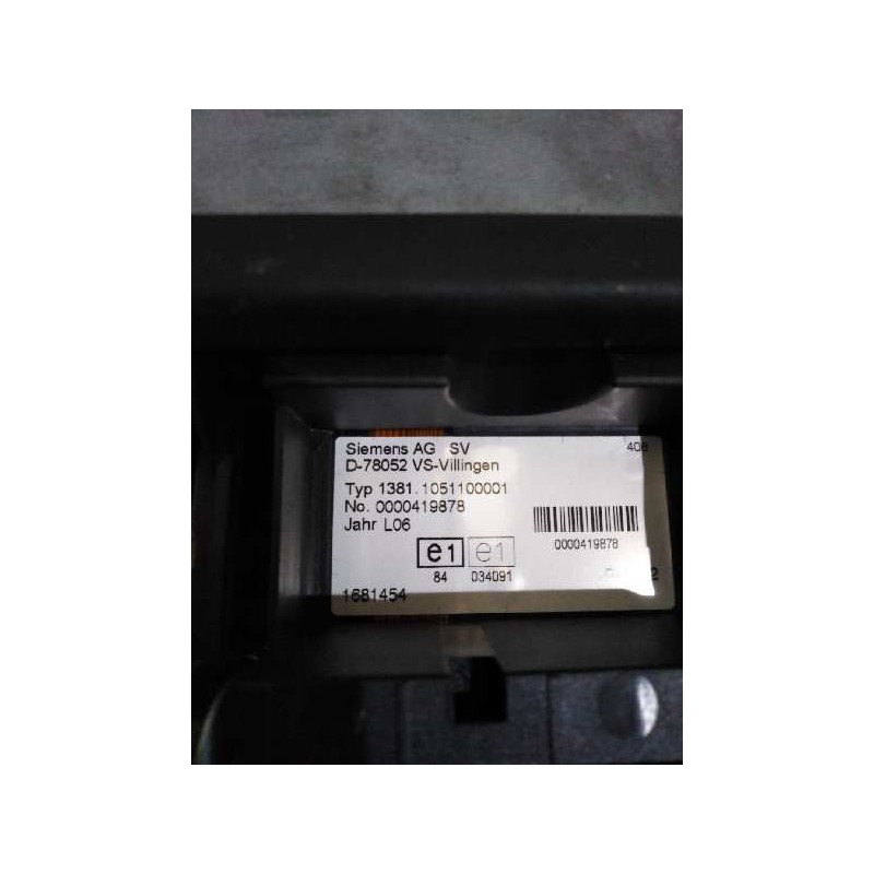 Recambio de tacografo para daf serie xf105.460 fsa 4x2 super-space-cab referencia OEM IAM 13811051100001 0000419878 2