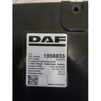 Recambio de modulo electronico para daf serie xf105.xxx fsa 4x2 space-cab referencia OEM IAM 1958833 22373472 