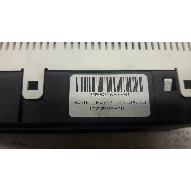Recambio de pantalla multifuncion para opel astra g berlina club referencia OEM IAM 317099190 4