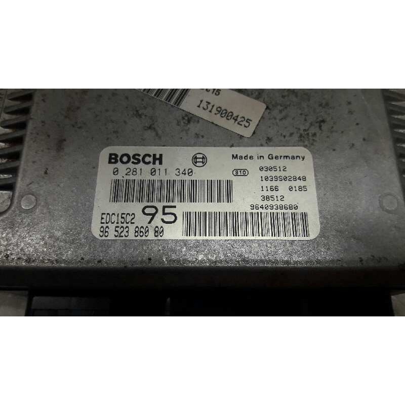 Recambio de centralita motor uce para citroën c5 berlina 2.0 hdi 90 sx/sx automático referencia OEM IAM 2