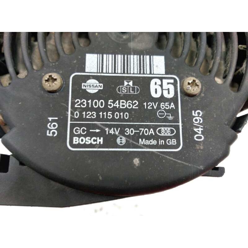 Recambio de alternador para nissan micra (k11) básico (k11) referencia OEM IAM 2310054B62 14V30-70A - Blanco 5