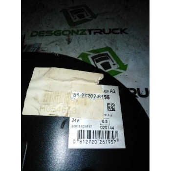 Recambio de cuadro instrumentos para man tg - a 18.xxx 12.4 diesel referencia OEM IAM 81272026195  