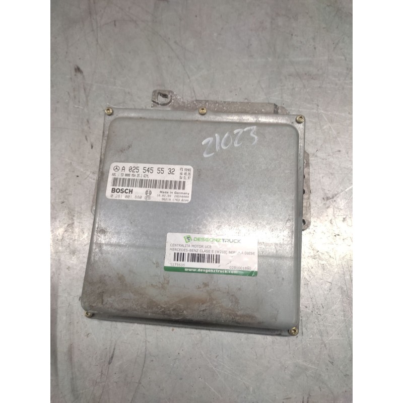 Recambio de centralita motor uce para mercedes-benz clase e (w210) berlina diesel 300 turbodiesel (210.025) referencia OEM IAM 0