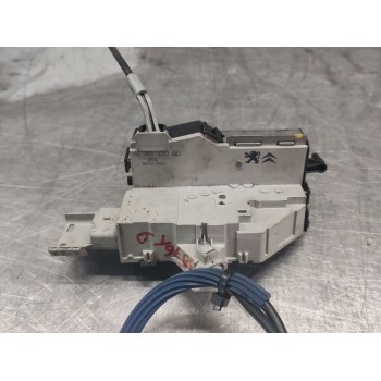 Recambio de cerradura puerta trasera derecha para citroën c4 berlina collection referencia OEM IAM 9681337080  6 PINS