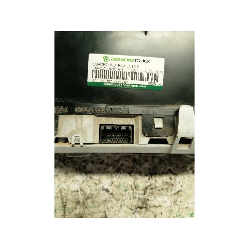 Recambio de cuadro instrumentos para lancia lancia y 1.1 cat referencia OEM IAM 06061350170 2