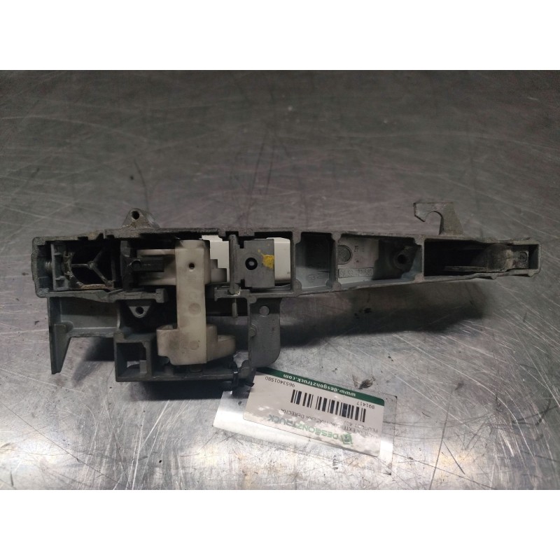 Recambio de maneta exterior trasera derecha para peugeot 407 st sport referencia OEM IAM 9653401580 - Blanco 2