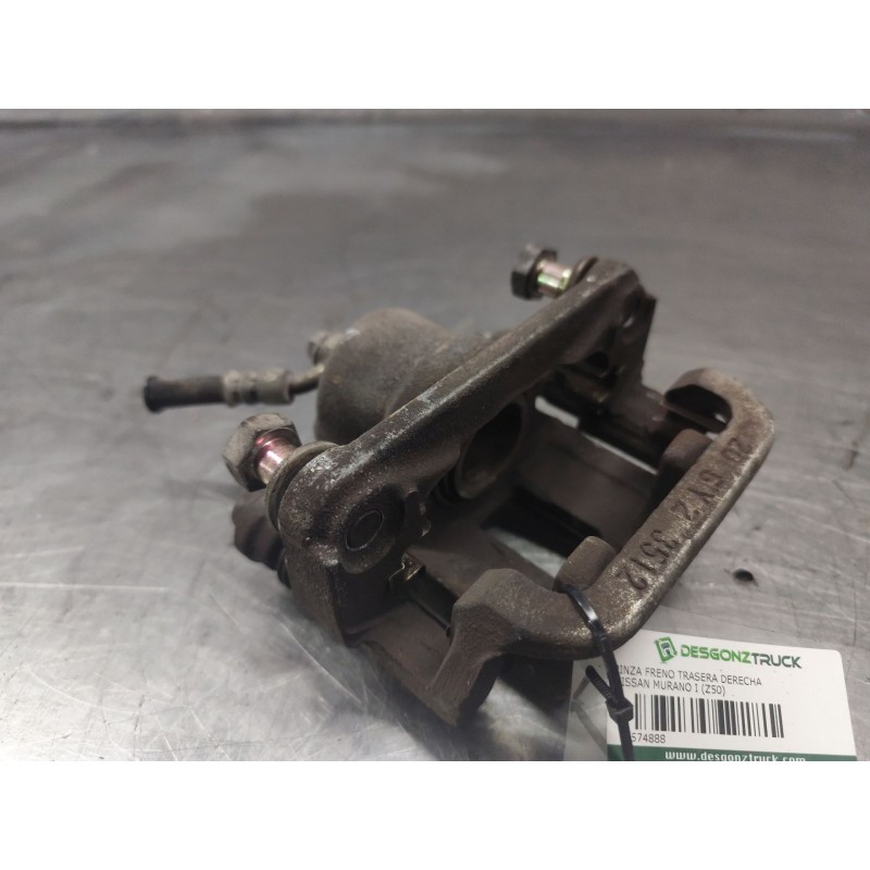 Recambio de pinza freno trasera derecha para nissan murano i (z50) 3.5 4x4 referencia OEM IAM - Negro 3