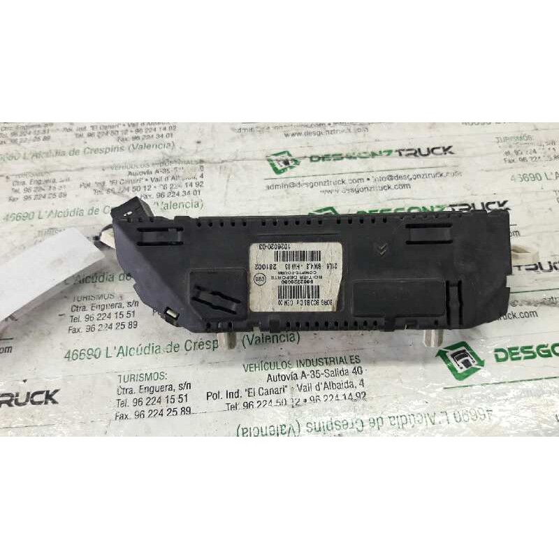 Recambio de pantalla multifuncion para citroën c4 berlina 1.6 16v hdi referencia OEM IAM 9662226080 - Negro 2