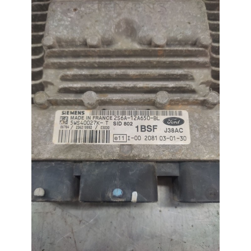 Recambio de centralita motor uce para ford fiesta (cbk) ambiente referencia OEM IAM 2S6A12A650BL - Azul 4