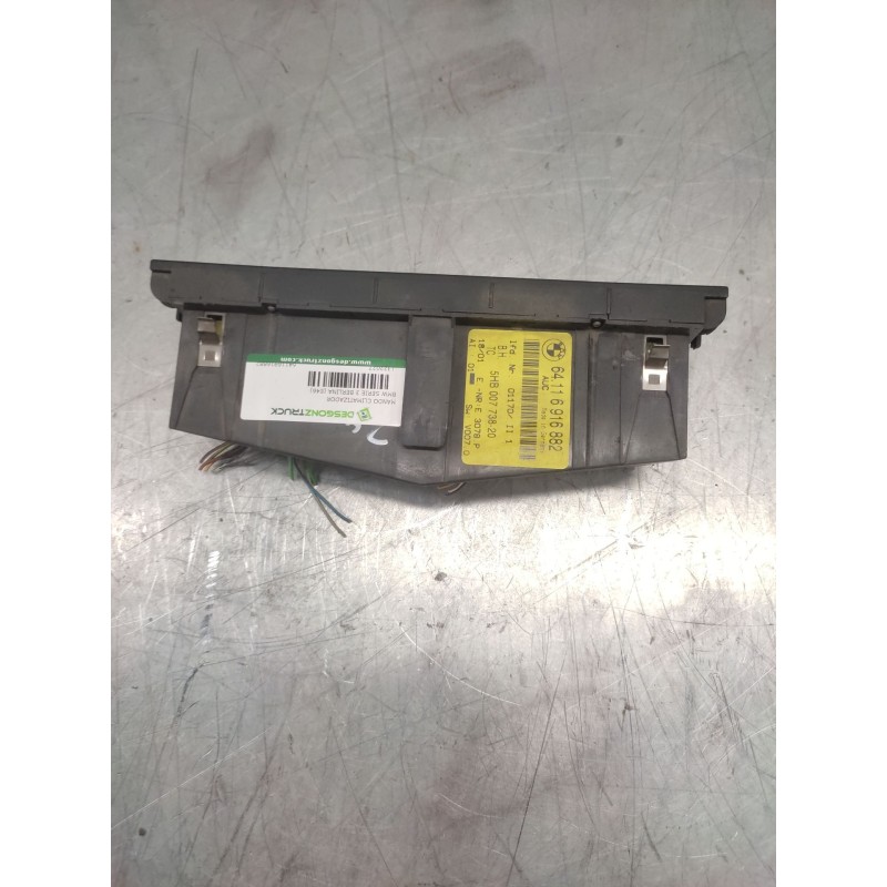 Recambio de mando climatizador para bmw serie 3 berlina (e46) 2.0 16v diesel cat referencia OEM IAM 64116916882 - Azul 2