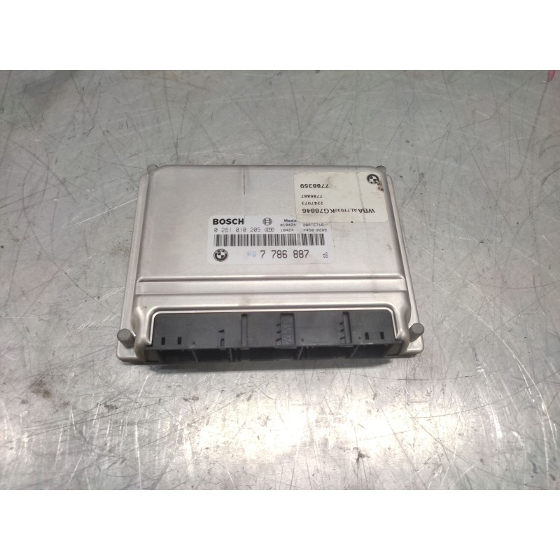 Recambio de centralita motor uce para bmw serie 3 berlina (e46) 2.0 16v diesel cat referencia OEM IAM 7786887  0281010205 - Azul