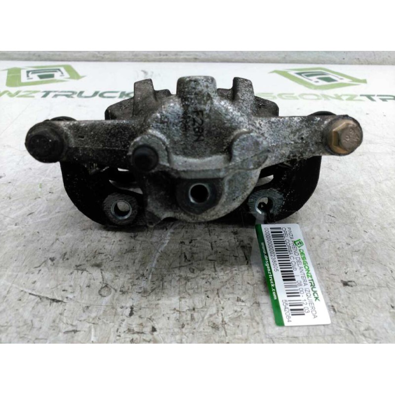 Recambio de pinza freno delantera izquierda para opel corsa c club referencia OEM IAM 5542084 - Blanco 2