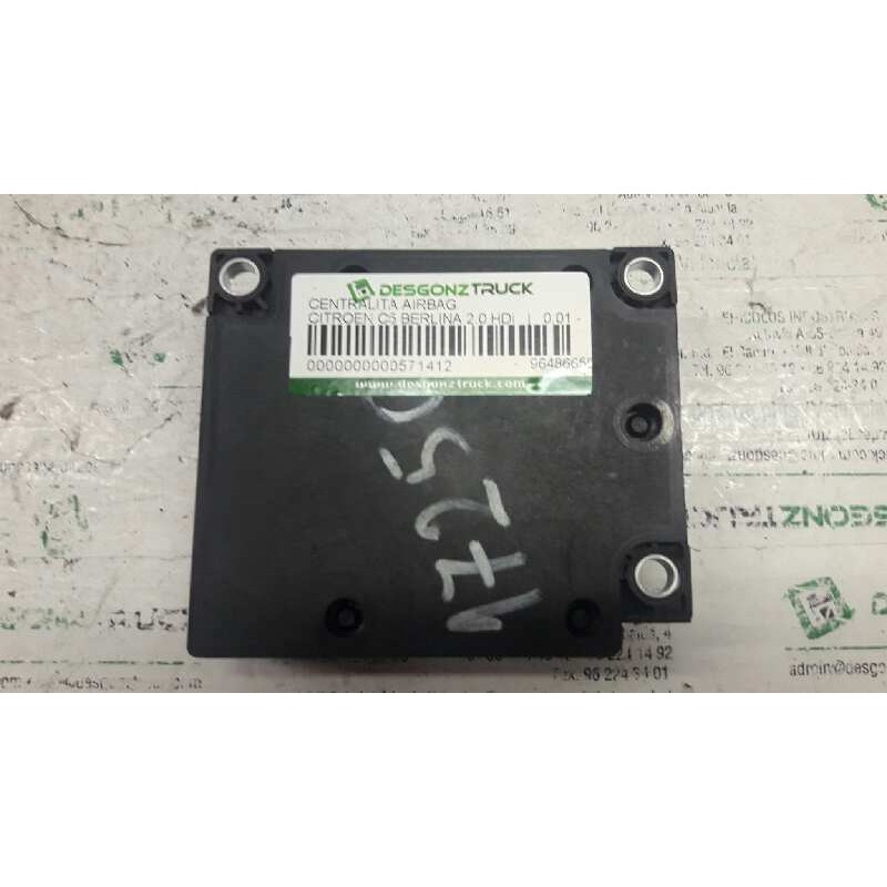 Recambio de centralita airbag para citroën c5 berlina 2.0 hdi 90 sx/sx automático referencia OEM IAM 3