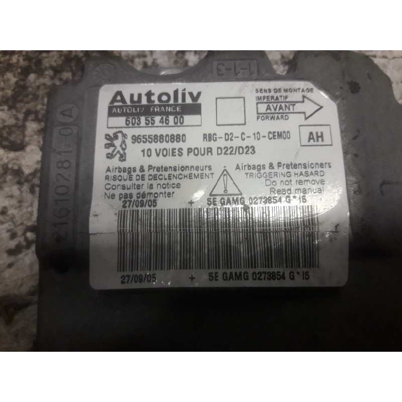 Recambio de centralita airbag para peugeot 407 st sport referencia OEM IAM 9655880880 603554600 - Blanco 2