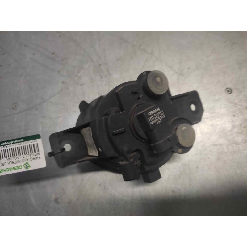 Recambio de faro antiniebla derecho para renault laguna ii (bg0) authentique referencia OEM IAM 8200002470 2 PINS - Gris 3