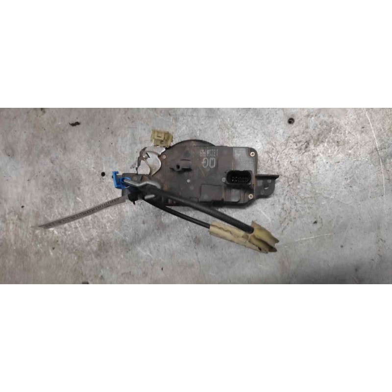 Recambio de cerradura puerta delantera derecha para opel zafira b cosmo referencia OEM IAM 13210749 4 PINS - Gris 2