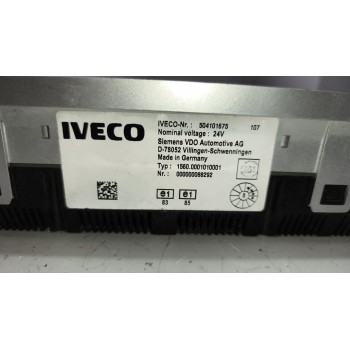 Recambio de cuadro instrumentos para iveco andecar iv 3 referencia OEM IAM 504101675 504046588 
