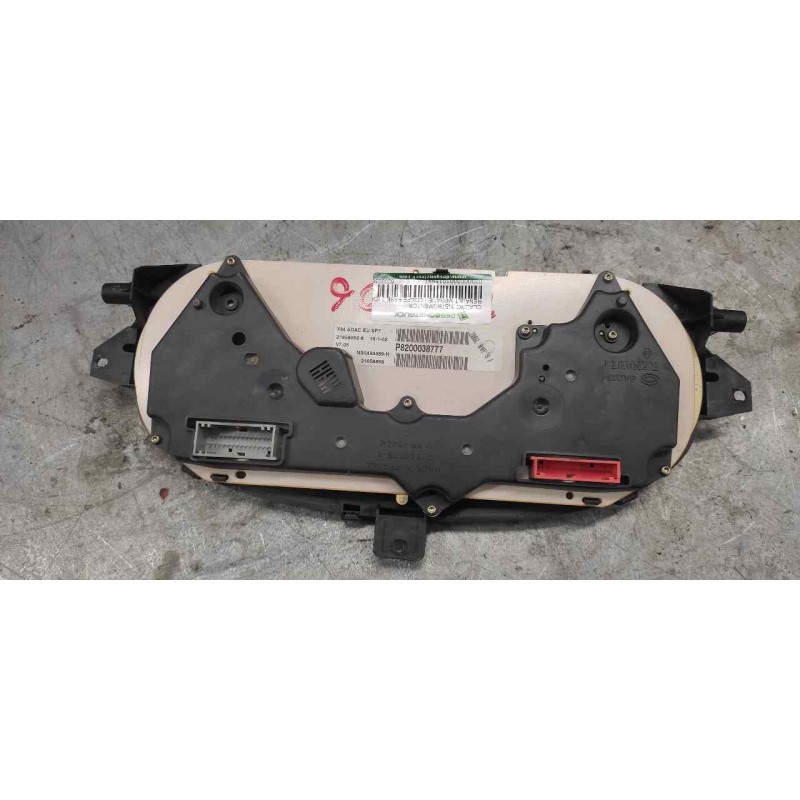 Recambio de cuadro instrumentos para renault megane i coupe fase 2 (da..) 1.6 16v expression referencia OEM IAM 8200038777 NS049 - Negro 3