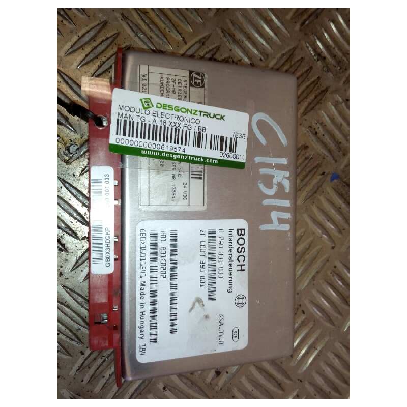 Recambio de modulo electronico para man tg - a 18.410 fg / bb (e3/e4) xxl - 5-star referencia OEM IAM 0260001033 6009380001 8125 - Azul