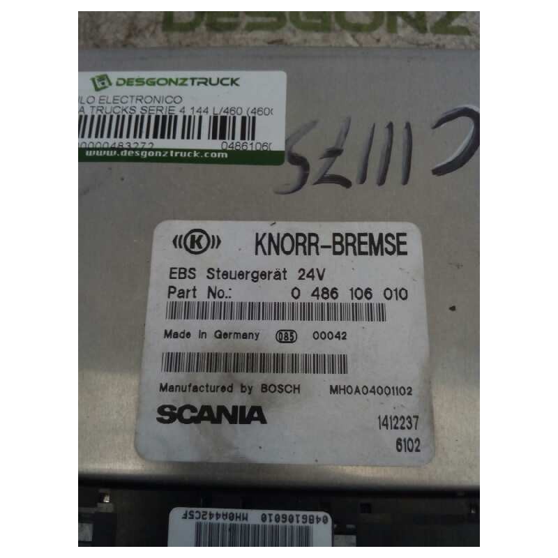 Recambio de modulo electronico para scania serie 4 (p/r 124 l) fsa 420 (4x2) e2/e3 largo cr 19 topline referencia OEM IAM 141223 - Gris 2